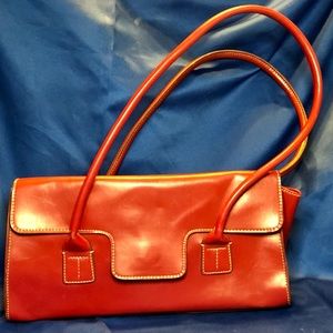 Red Leather Tommy HilfigerPurse